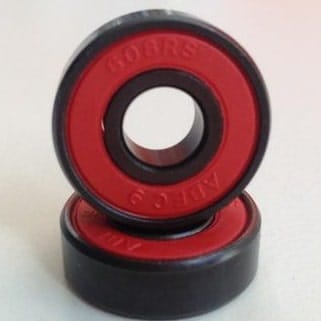 Abec 9 black chrome steel skateboard bearings