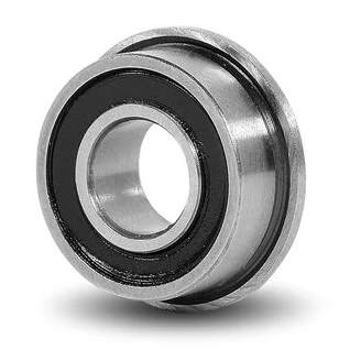 Flanged ball bearing f 692 2rs f 692 2rs 2x6x3 mm 1
