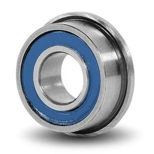 Stainless steel flanged ball bearing ssmf52 2rs ss mf 52 2rs 2x5x2 5 mm 1