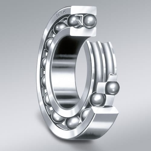 Self-aligning ball bearings