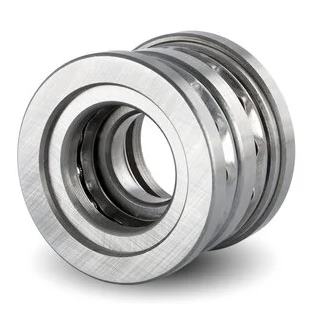 Double direction thrust ball bearings of the series 542-u