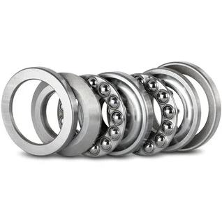 Double direction thrust ball bearings of the series 542-u