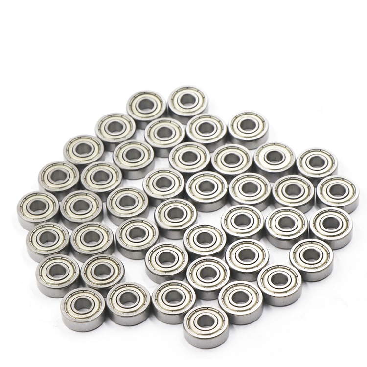 SR2ZZ stainless steel Shielded  R2ZZ 1/8 x 3/8 x 5/32 inch Miniature Ball Bearings
