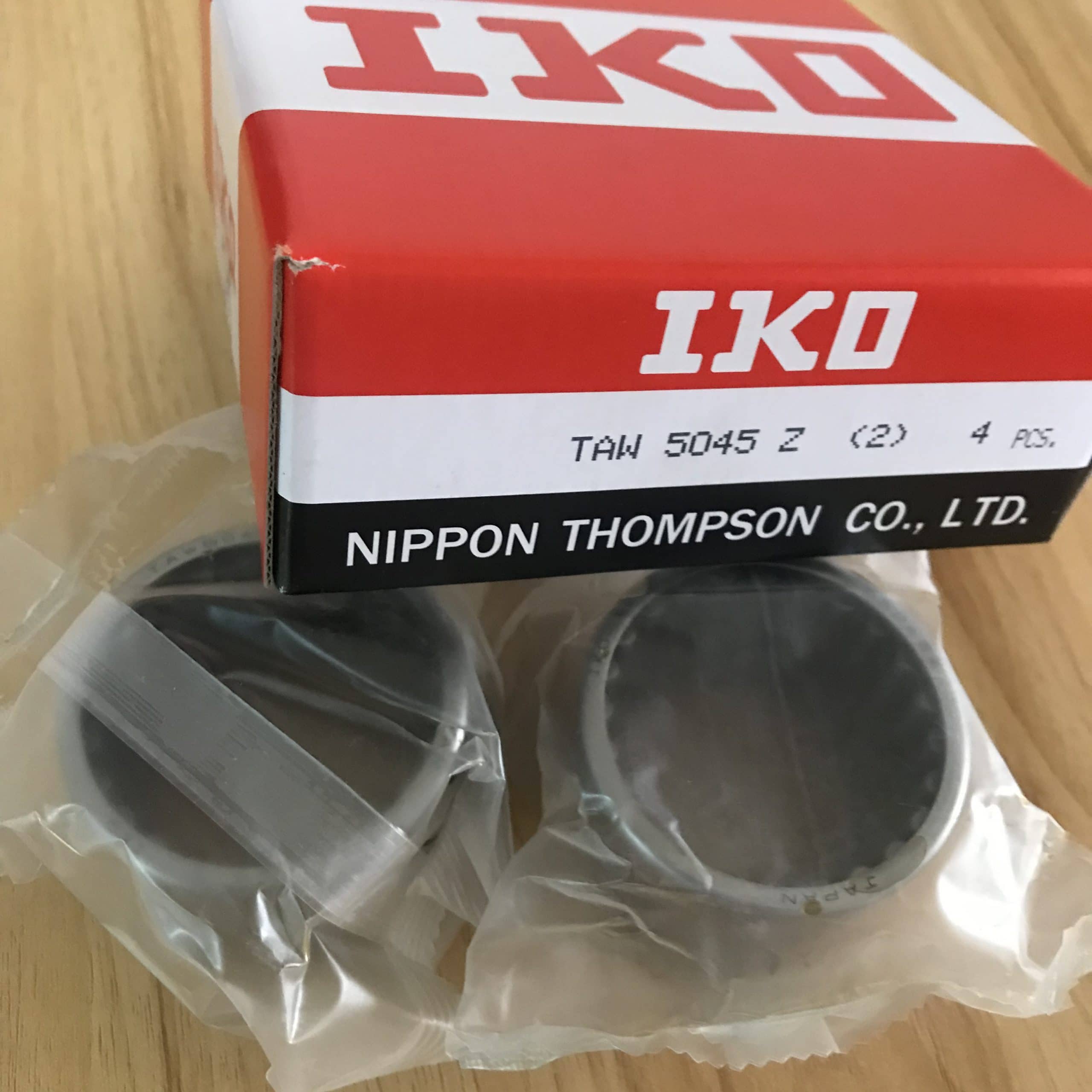 IKO HK2020 2RS Drawn Cup Needle Roller Bearing 20x26x20