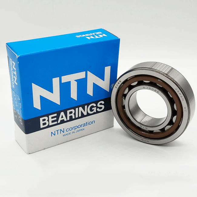 ABEC3 Low Noise Chrome Steel Cylindrical Roller Bearing NJ209 EM For Machine