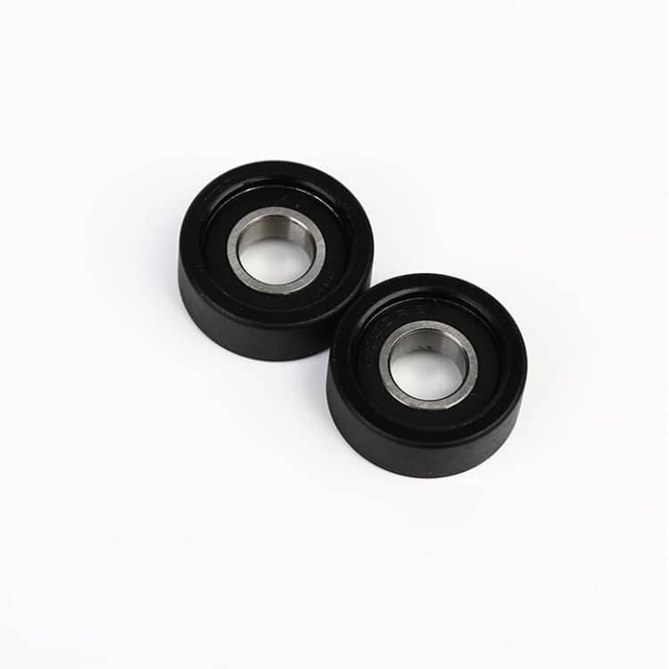 Nylon flat 625 626 627 628 miniature bearing deep groove ball bearing plastic coated bearing