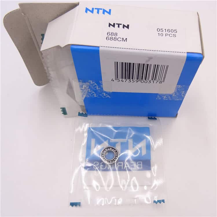 NTN bearing NTN 688 Miniature Sealed Deep Groove Ball Bearing 688ZZ