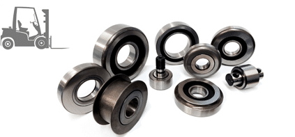 NUTR35 NUTR35ZX 55*78*23mm forklift bearings for wheels