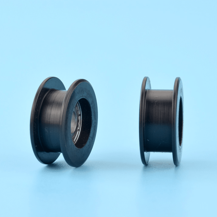 H-belt I-shaped 695 2rs Rubber coated bearing for 3D printer
