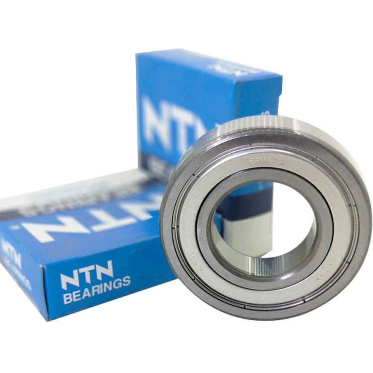 Ntn original 6202 zzc3 steel shield deep groove ball bearing