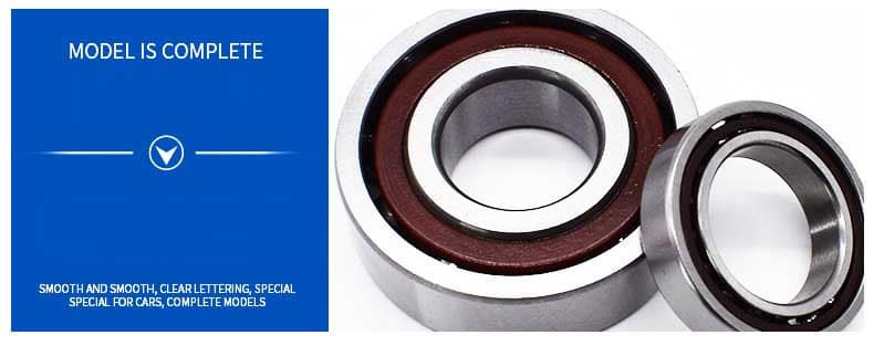 7305B Single Row Angular Contact  For Axial and Radial Loads Spindle Ball Bearing