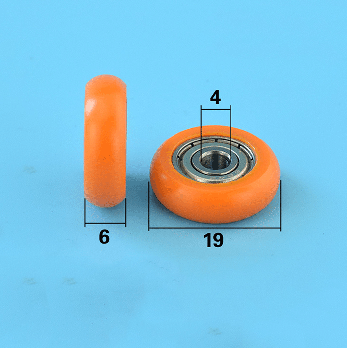 4*16*6 mm Nylon/POM Plastic Coated Ball Bearing 694zz