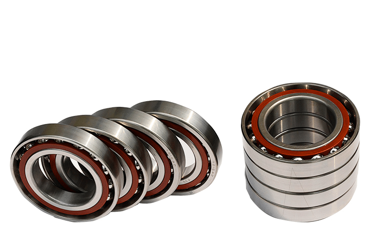 7020 ACM Angular Contact Ball Bearing With Brass Cage