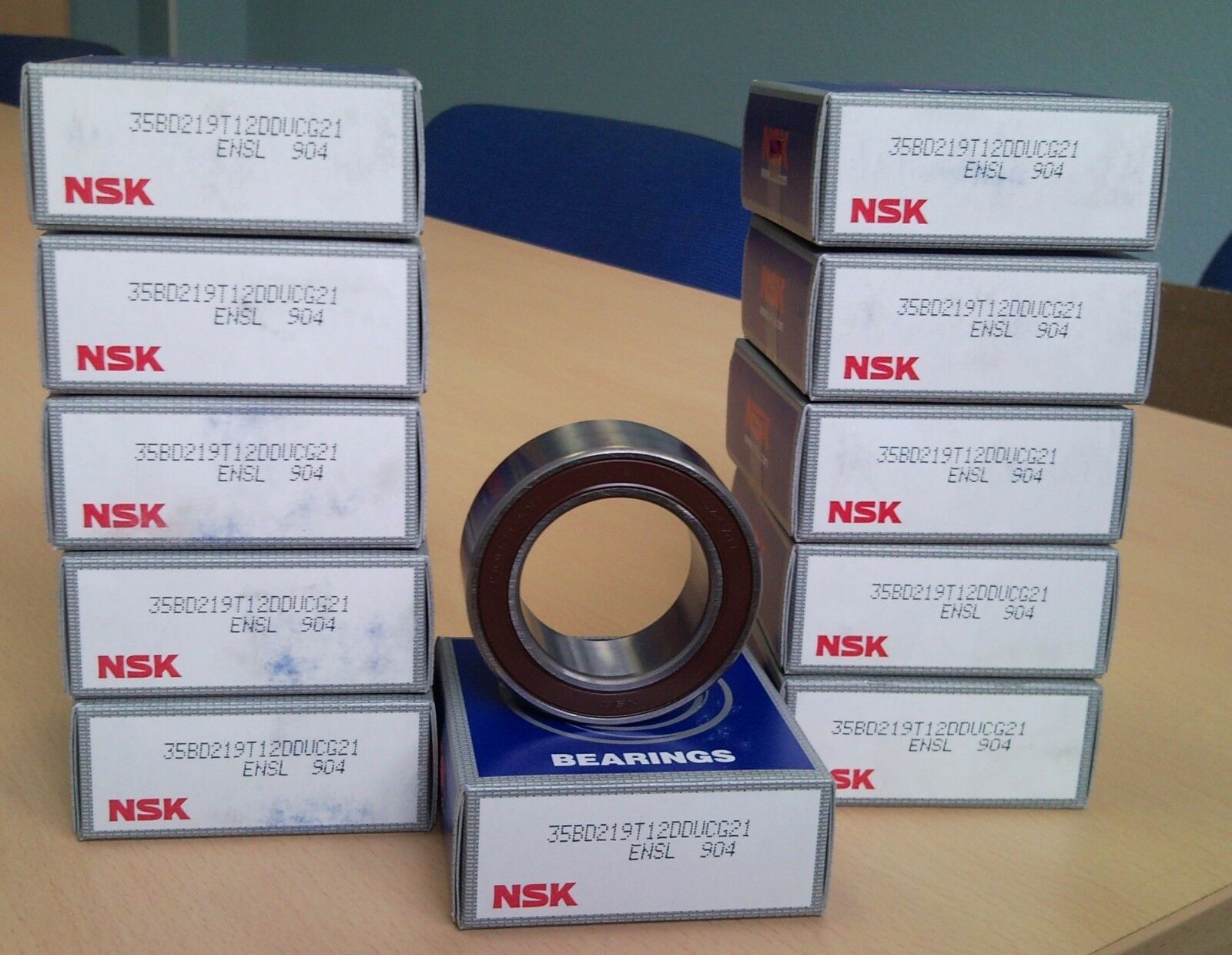 NSK high precision deep groove ball bearings 6208