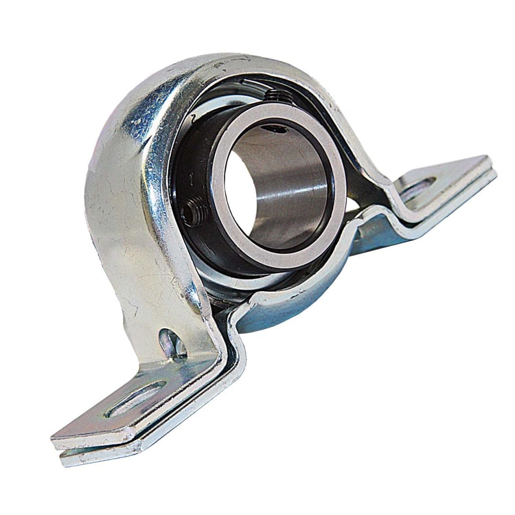 Low Noise Pressed Steel SBPP207-20 Pillow Block Bearing with housing