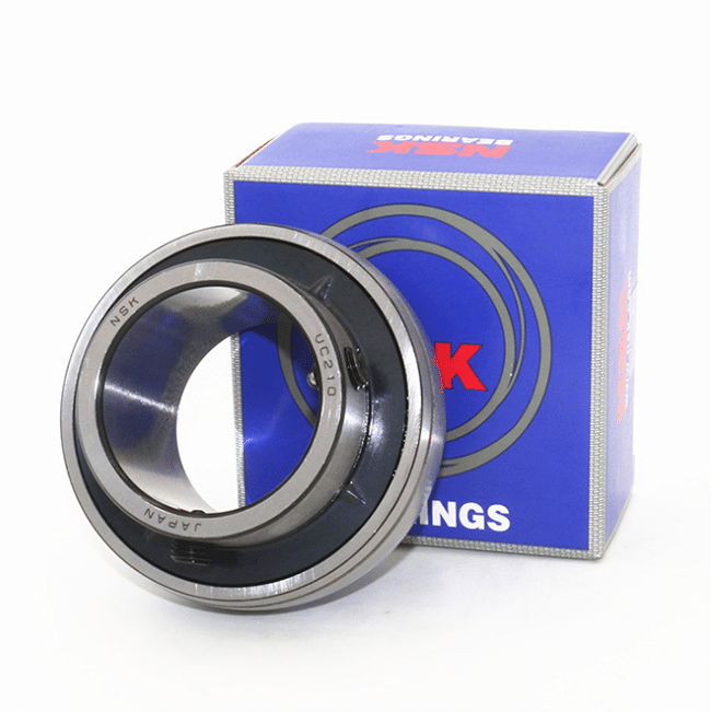 Nsk pillow block bearings uc210 radial insert ball bearings for spares parts