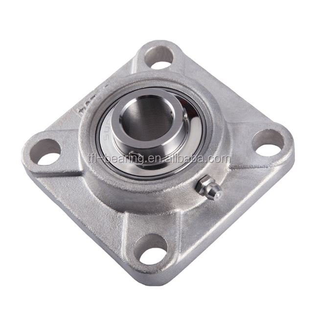 SUCF211 SUCF211-32 Stainless Steel Flange Units Mounted Ball Bearings
