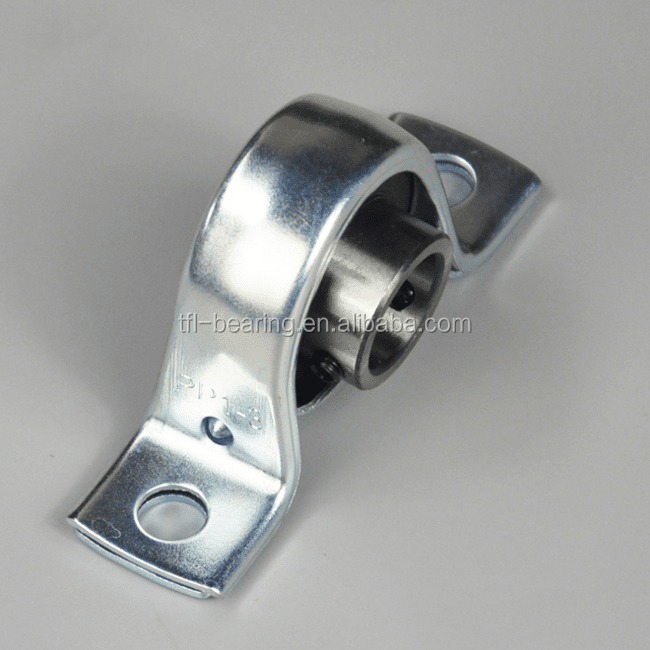 FYH PP203 Bore 17mm Cold Rolling Pressed Steel Bearing Housing