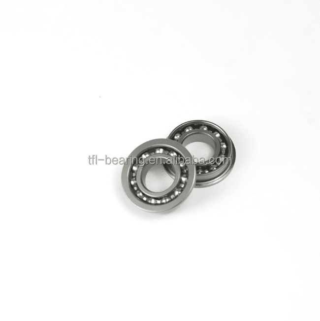 Stainless micro miniature flange deep groove ball bearing MF84ZZ