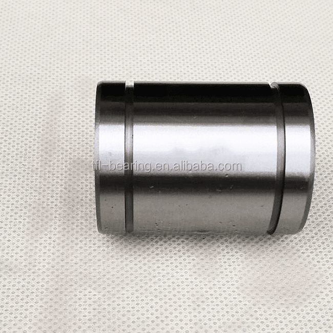 High Rigidity Inch size LMB 12 UU Linear Motion Bearing For Actuator Machine