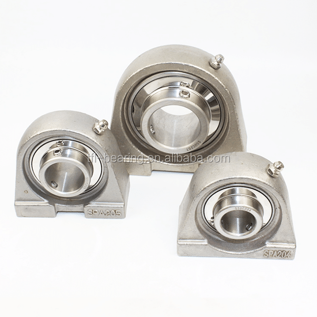 304 all stainless steel pillow block bearing SUCPA201