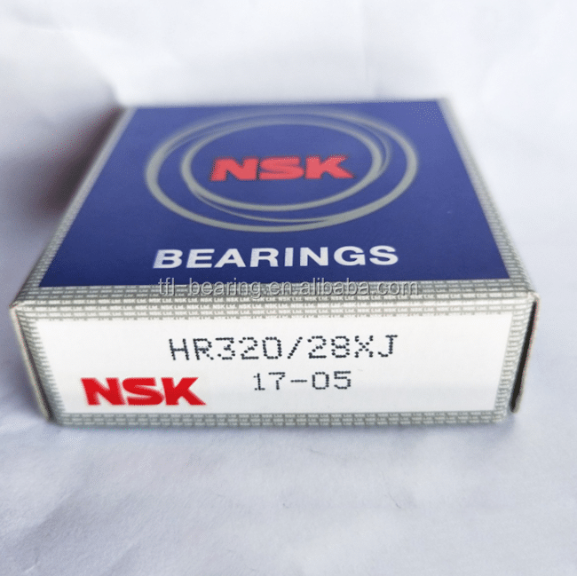 high quality single row NSK HR320/28XJ taper roller bearing made in Japan