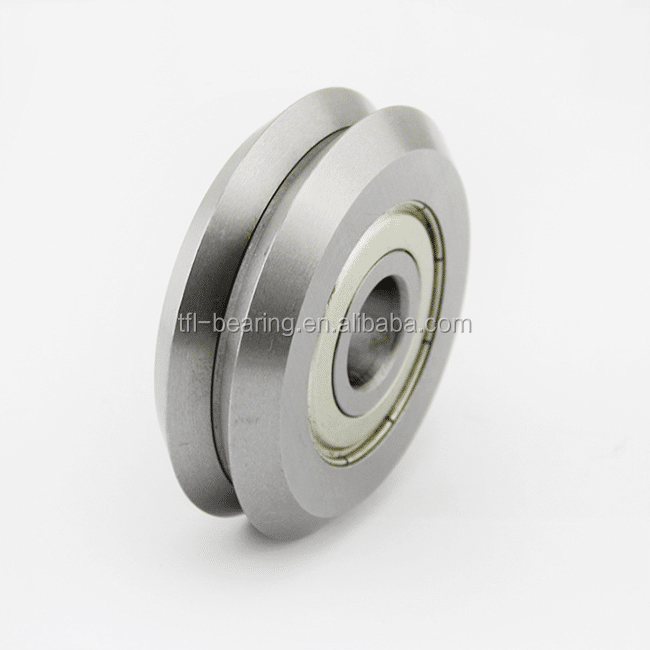 SG35 U Groove 12x42x19mm Ball Track Guide Bearing For Textile Machine