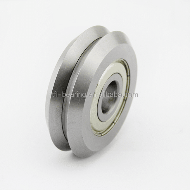 Double row linear roller guide wheel Track Roller Bearing W4  V goove Bearing