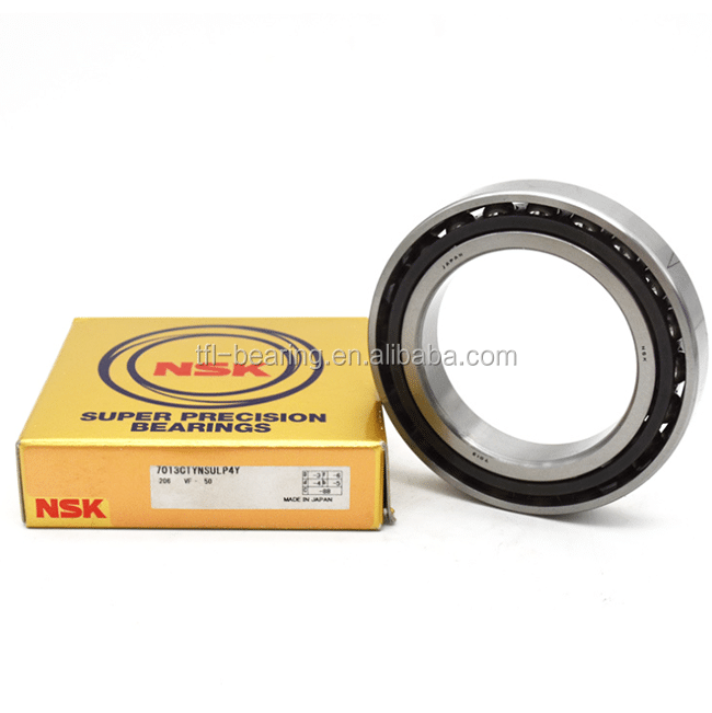 Original CNC NSK precision bearing 7011CTYNDULP4 7011 angular contact ball bearing