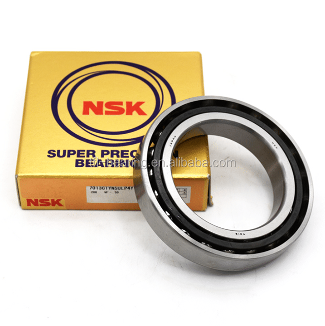 Original CNC NSK precision bearing 7011CTYNDULP4 7011 angular contact ball bearing