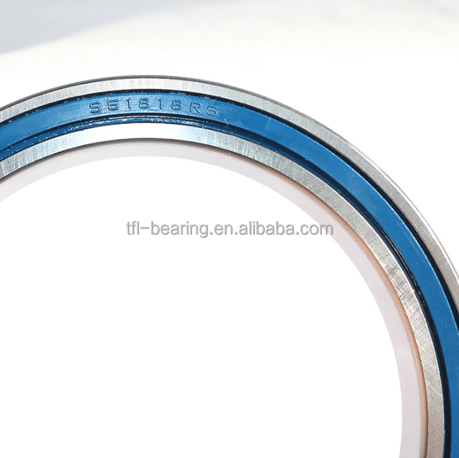 440 Stainless Steel 16003 2RS Thin Wall Ball Bearing