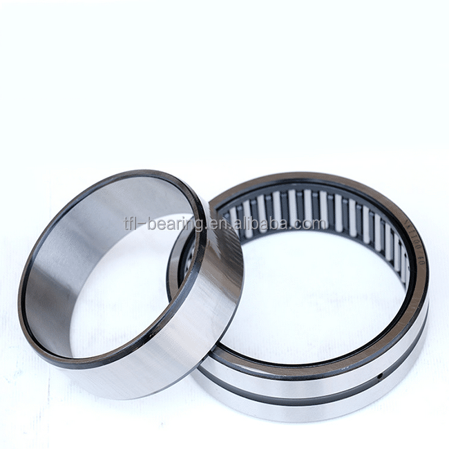Chrome Steel Low Friction NKI 12/16 Needle roller bearings with machined rings