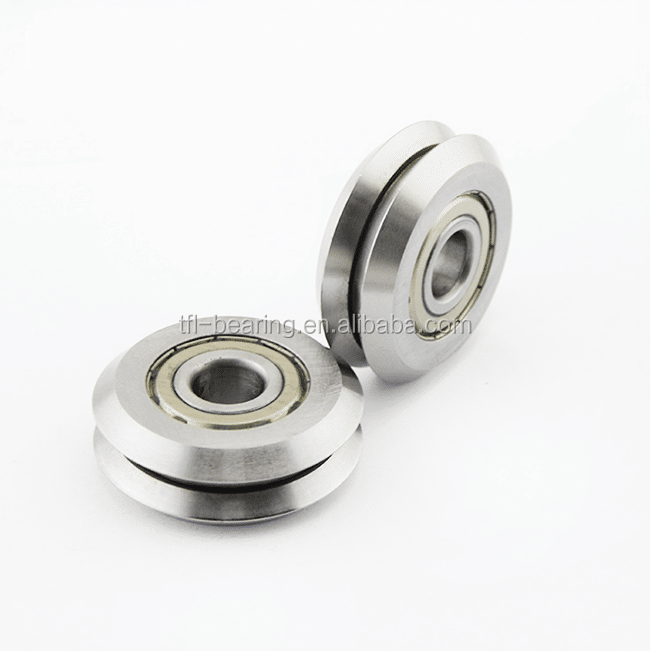 Double row linear roller guide wheel Track Roller Bearing W4  V goove Bearing