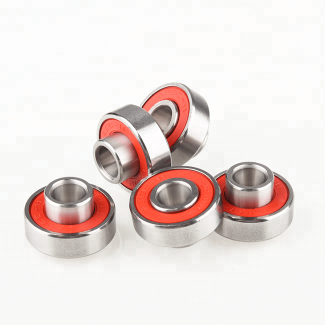Abec-11 608 608 2rs red seals miniature ball bearing for skateboard