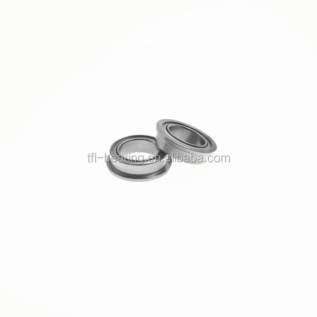 Double Shielded F605zz Flange Miniature Ball Bearing NMB LF-1450zz