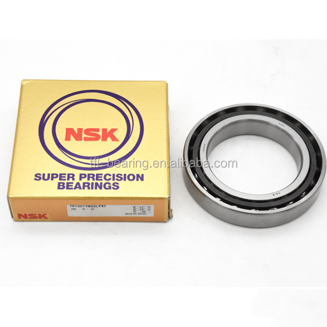 Original CNC NSK precision bearing 7012CTYNDULP4 7012C 7012 angular contact ball bearing
