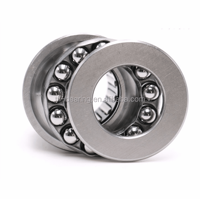 Single Direction Oil Lubrication Needle thrust ball bearings with fixed cages NKX 17