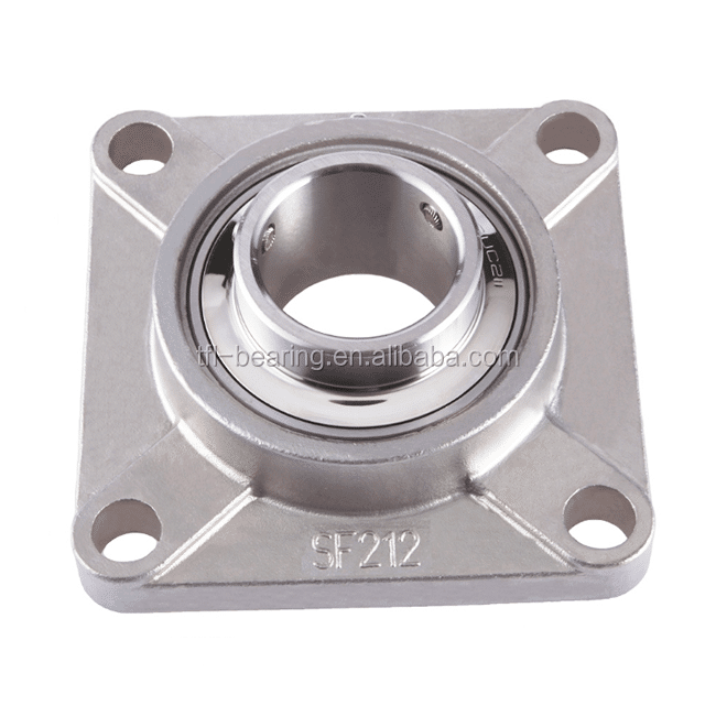 SUCF211 SUCF211-32 Stainless Steel Flange Units Mounted Ball Bearings