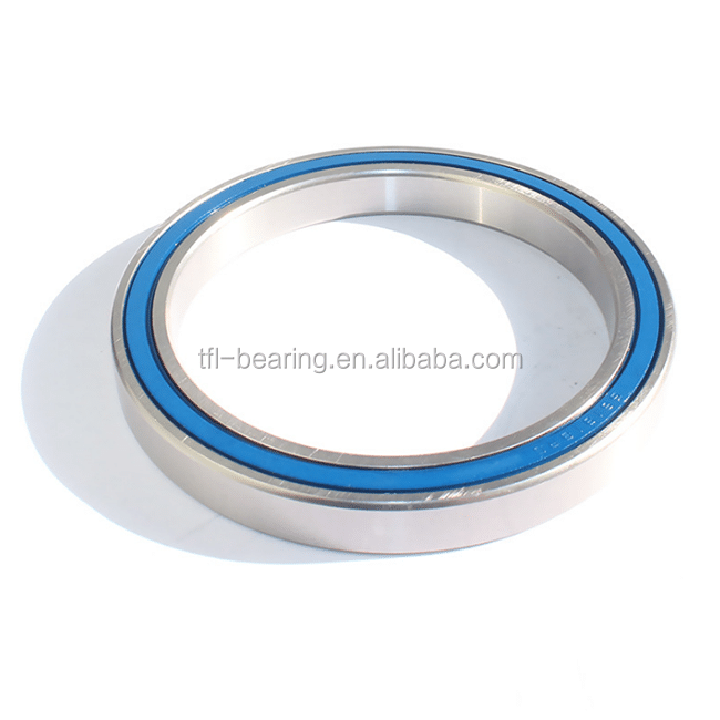 Single Row Radial Load rubber sealed Thin Deep Groove Ball Bearing 6830RS 2RS 61830
