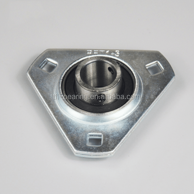 Triangle Flange Unit  PFT205 206 207 208 Pressed Stamping Steel Bearing Housing
