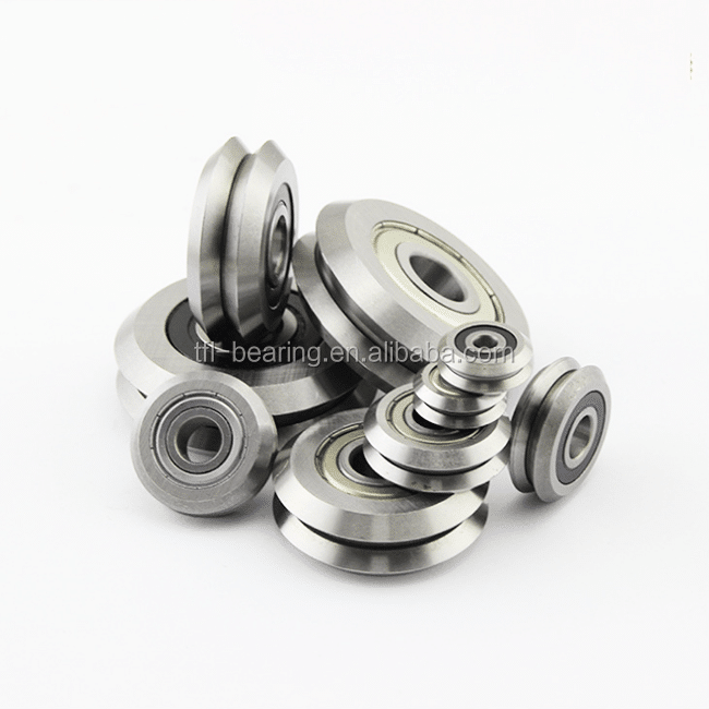 Double row linear roller guide wheel Track Roller Bearing W4  V goove Bearing