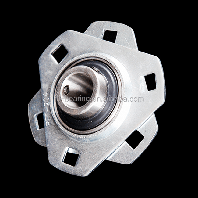 Triangle Flange Unit Pressed Stamping Steel Bearing Housing PFT204