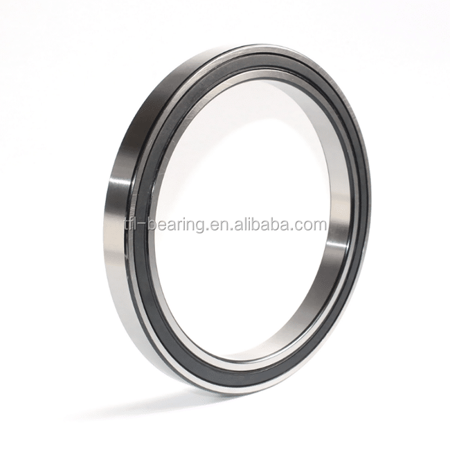 Single Row Radial Load Thin Deep Groove Ball Bearing 6838 with Rubble Seal