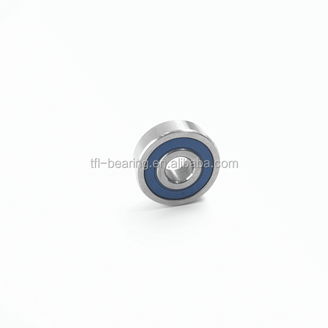 Low noise chrome steel motor miniature ball bearing MR128ZZ