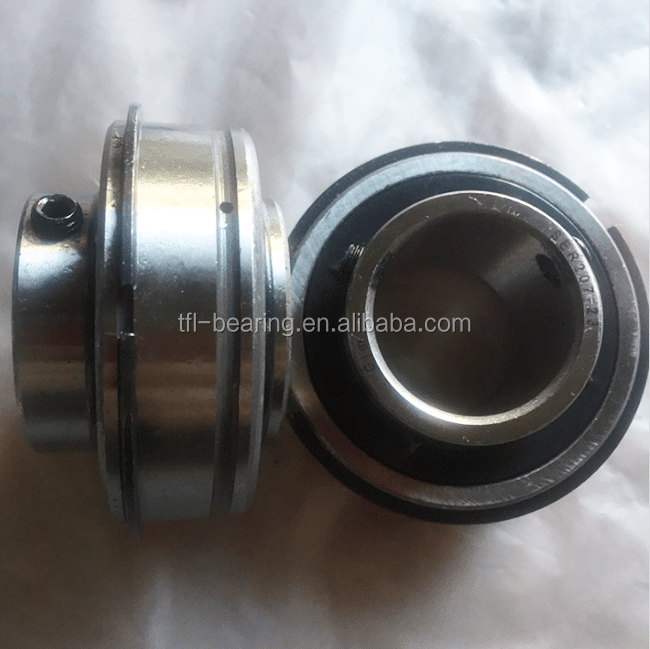 NSK SER203-11 Bearing Insert and Snap Ring 11/16 inch Bore 47mm Outside Dia