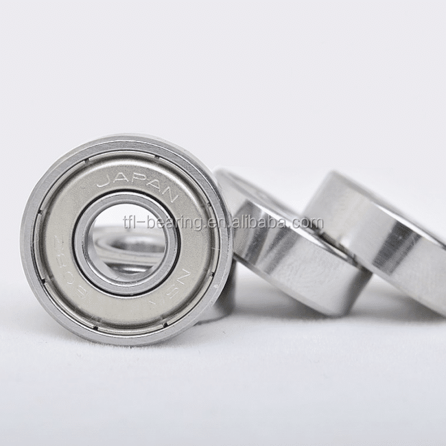Japan brand NSK 608 bearing skateboard ball bearing 608 2RS  ZZ bearing dimensions