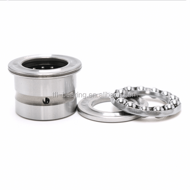 Single Direction Oil Lubrication Needle thrust ball bearings with fixed cages NKX 17
