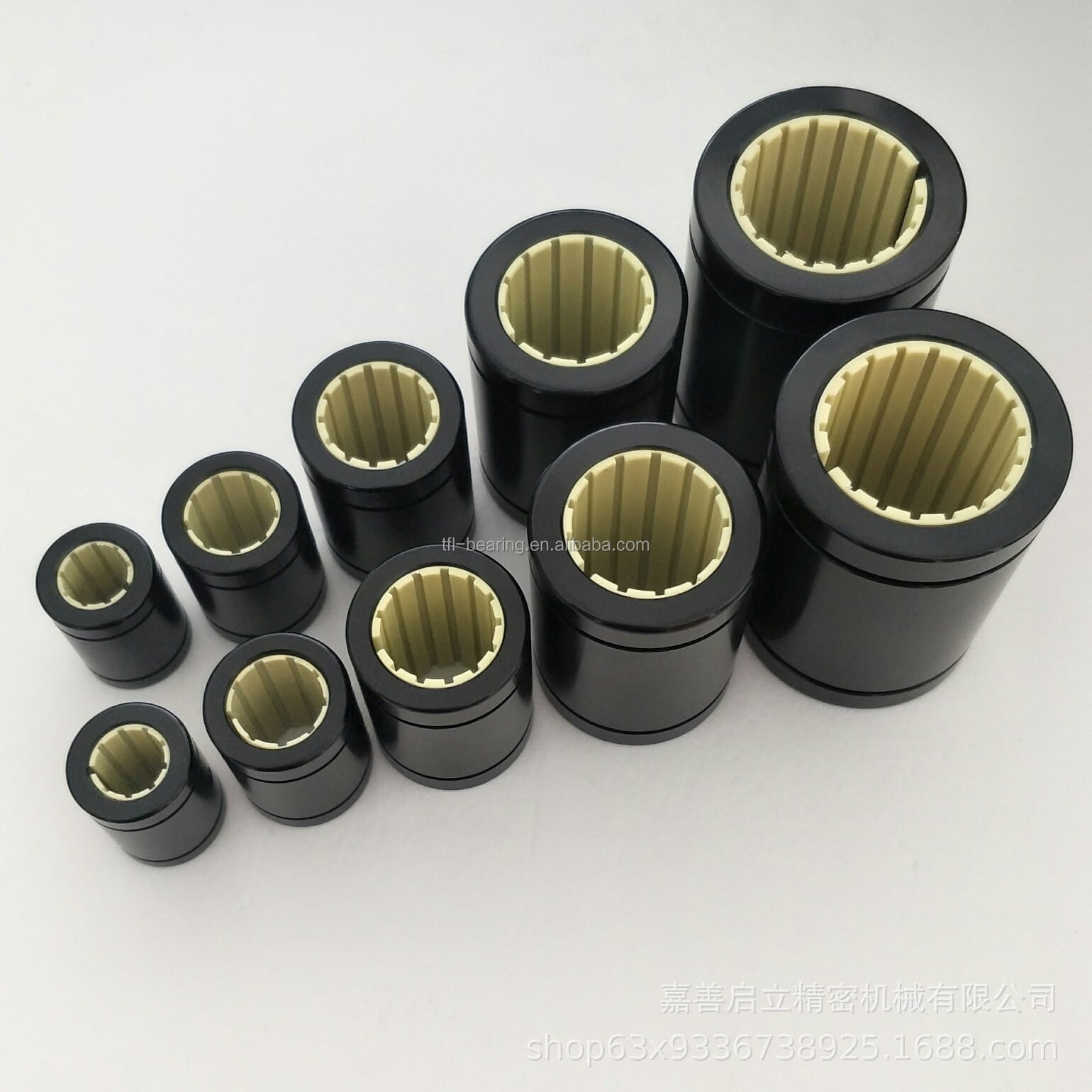 RJUM-02-12 self-lubricating bearing LIN-12R-12 Plastic linear bearings