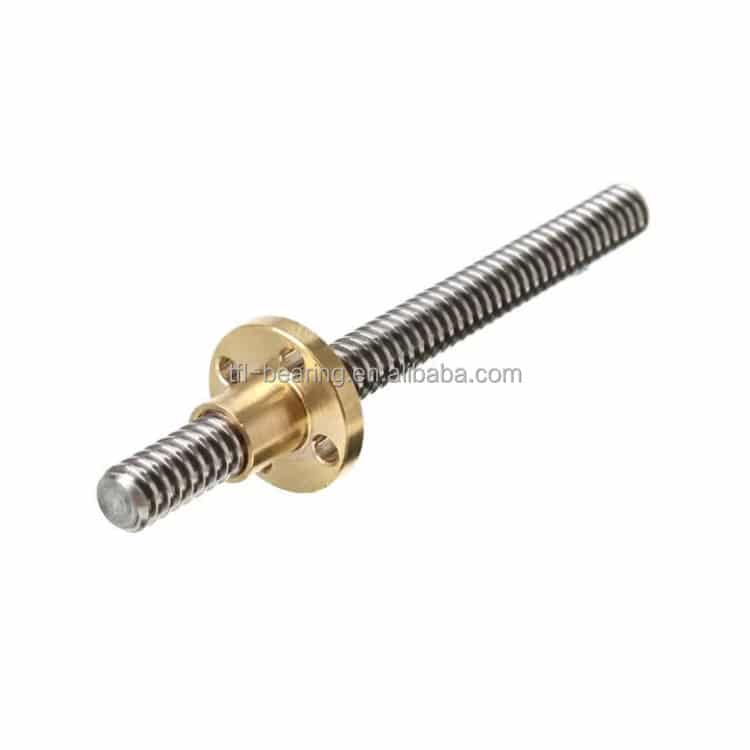 Full set linear shaft guide rail bearing with Trapezoidal screw