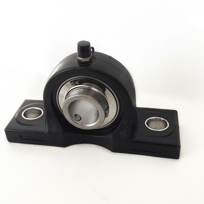 SS UCP204 thermoplastic pillow block bearing with cover